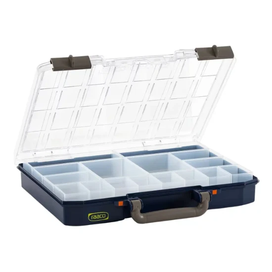 Raaco Assortimentsdoos CarryLite 55 4x8-16 - dubbele deksel u-profiel