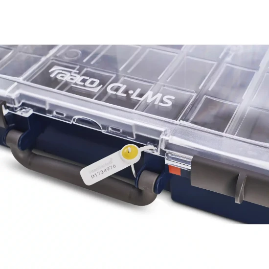 Raaco Assortimentsdoos CarryLite LMS 80 4x8 - dubbele deksel u-profiel