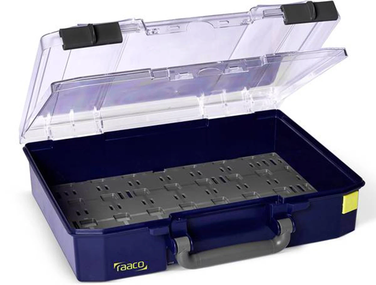Raaco Assortimentsdoos CarryLite LMS 80 4x8 - dubbele deksel