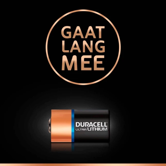 Duracell Ultra Lithium fotobatterij CR2 (1 stuk)