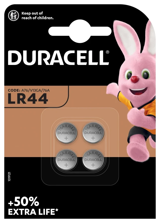 Duracell Knoopcel batterijen LR44