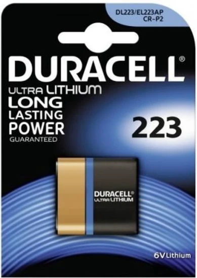 Duracell Ultra Lithium fotobatterij 223 (1 stuk)