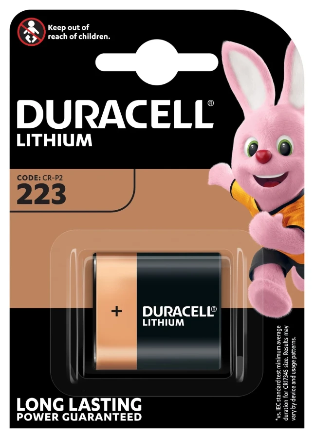 Duracell Ultra Lithium fotobatterij 223 (1 stuk)