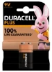 Duracell Plus Alkaline 9V batterij (1 stuk)