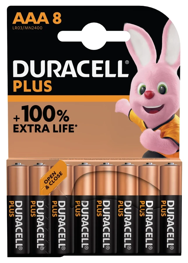Duracell Alkaline batterijen Plus AAA