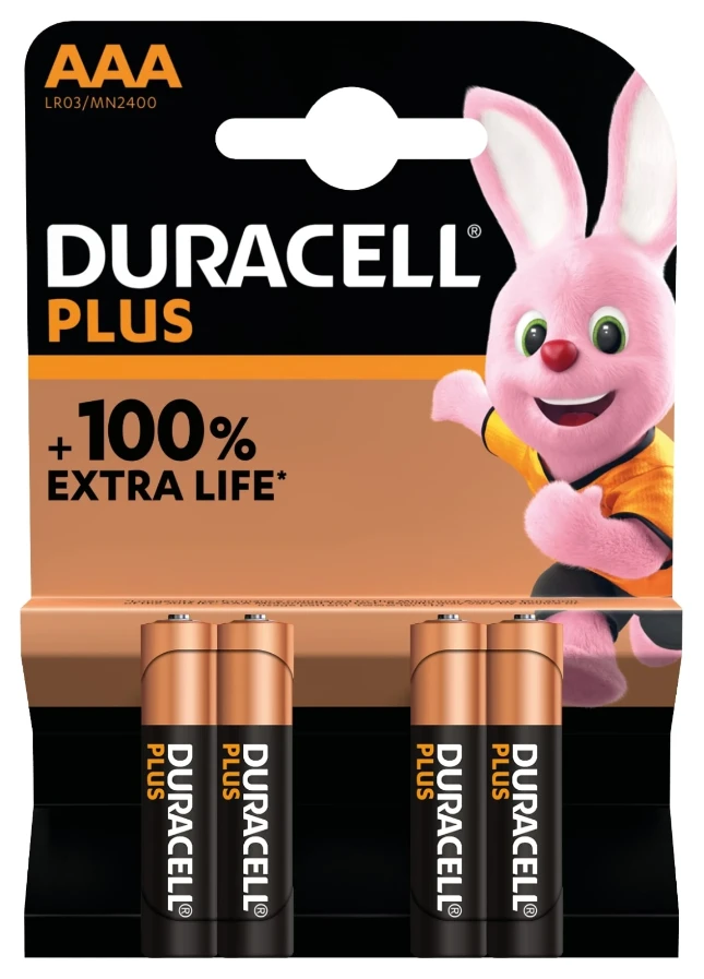 Duracell Alkaline batterijen Plus AAA