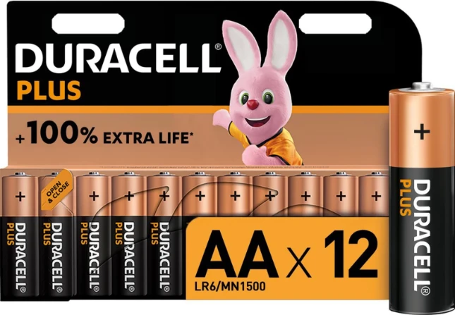Duracell Alkaline batterijen Plus AA