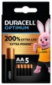 Duracell Optimum Alkaline AA-batterijen (5 stuks)