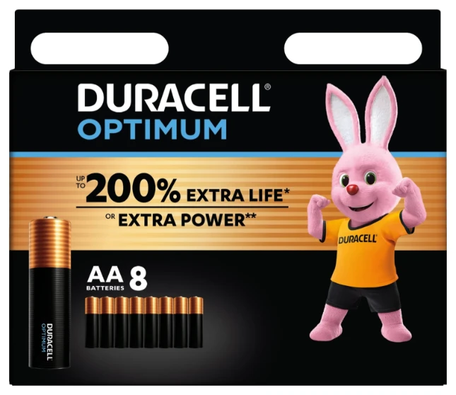 Duracell Alkaline batterijen Optimum AA