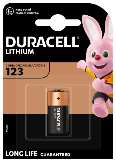 Duracell Ultra Lithium fotobatterij 123 (1 stuk)