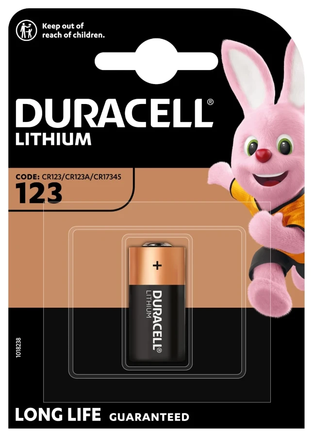 Duracell Ultra Lithium fotobatterij 123 (1 stuk)