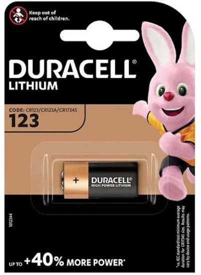 Duracell Ultra Lithium fotobatterij 123 (1 stuk)