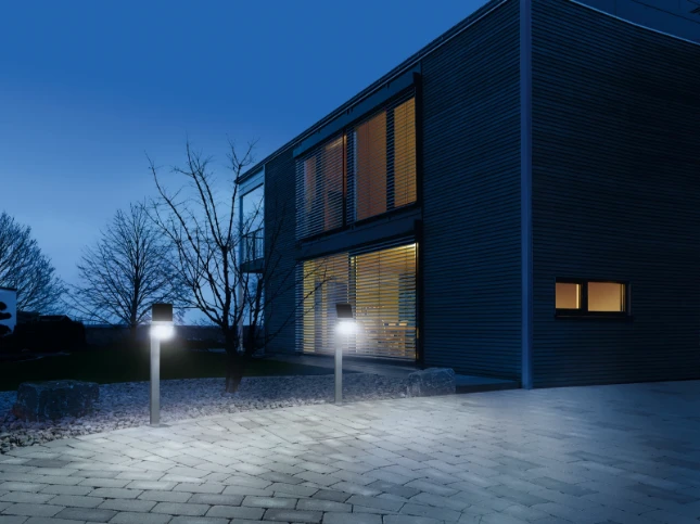 Steinel Lampe à dét. XSolar GL-S, arg, LED