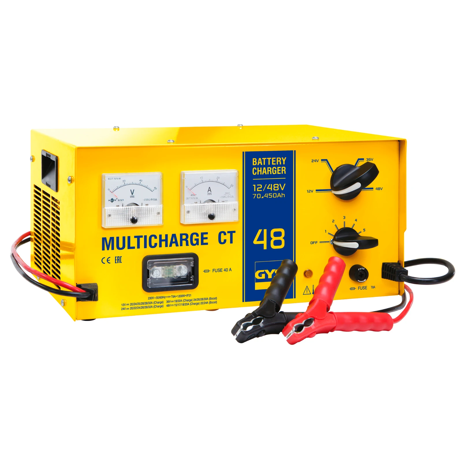 GYS Acculader MULTICHARGE CT 48 traditioneel 12/48V