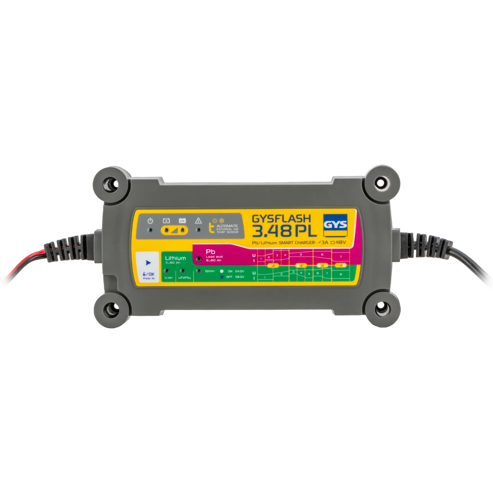 GYS Acculader GYSFLASH 3.48 PL 48V