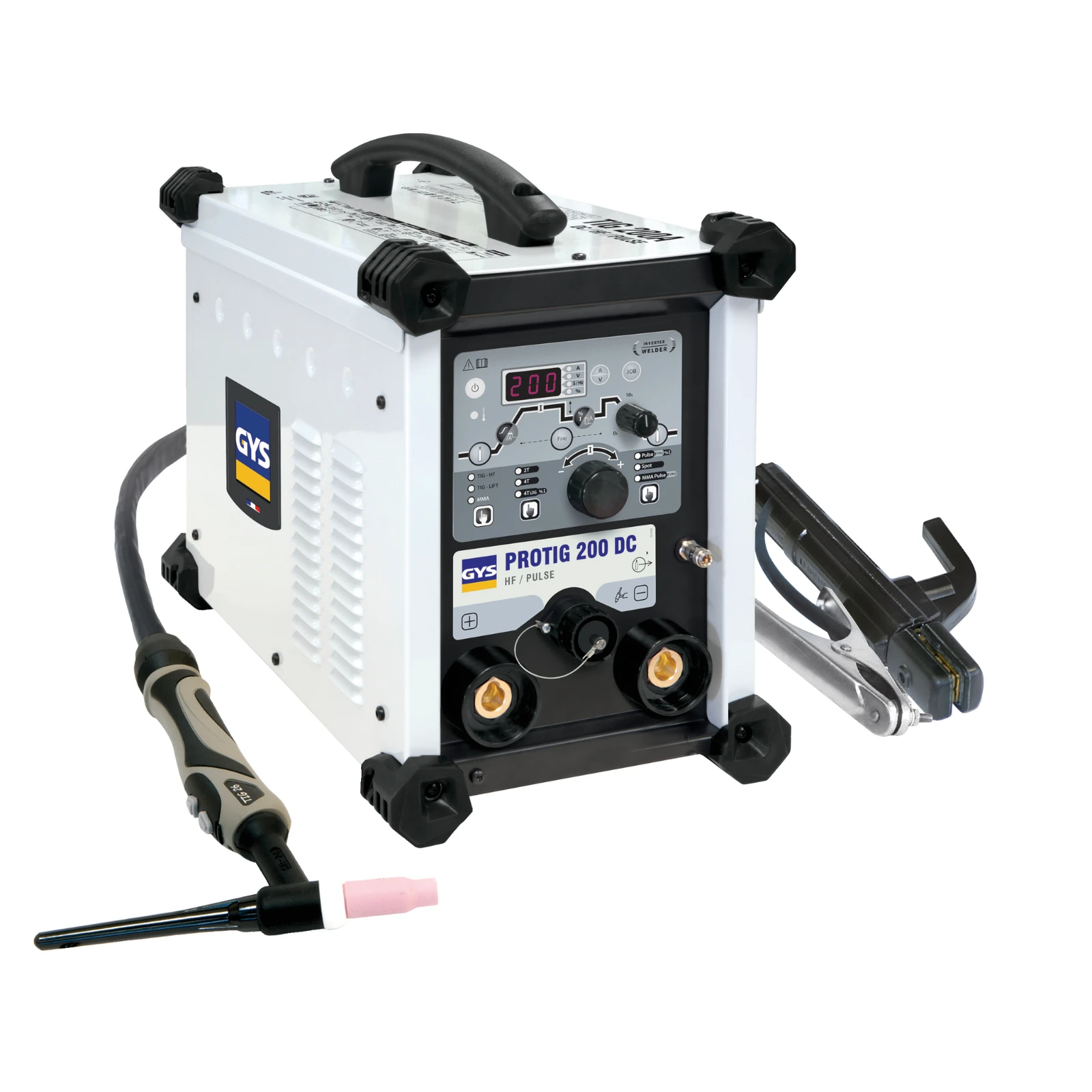 GYS TIG inverter PROTIG 200 DC - Avec accessoires