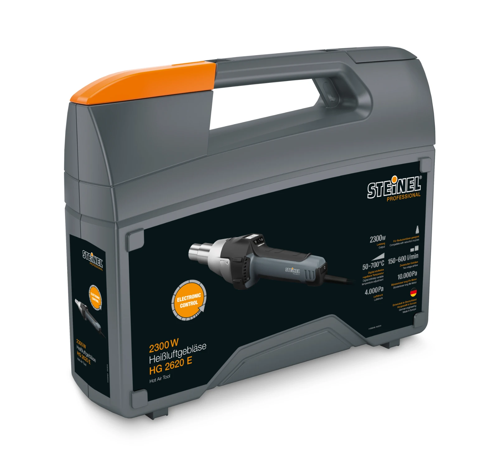 STEINEL heteluchtpistool HM 2020 E 2200W met 7.5 meter