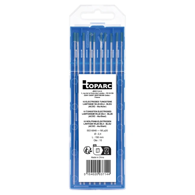 GYS WL20 Lanthaan Wolfraam elektroden O2,4 (10 stuks)