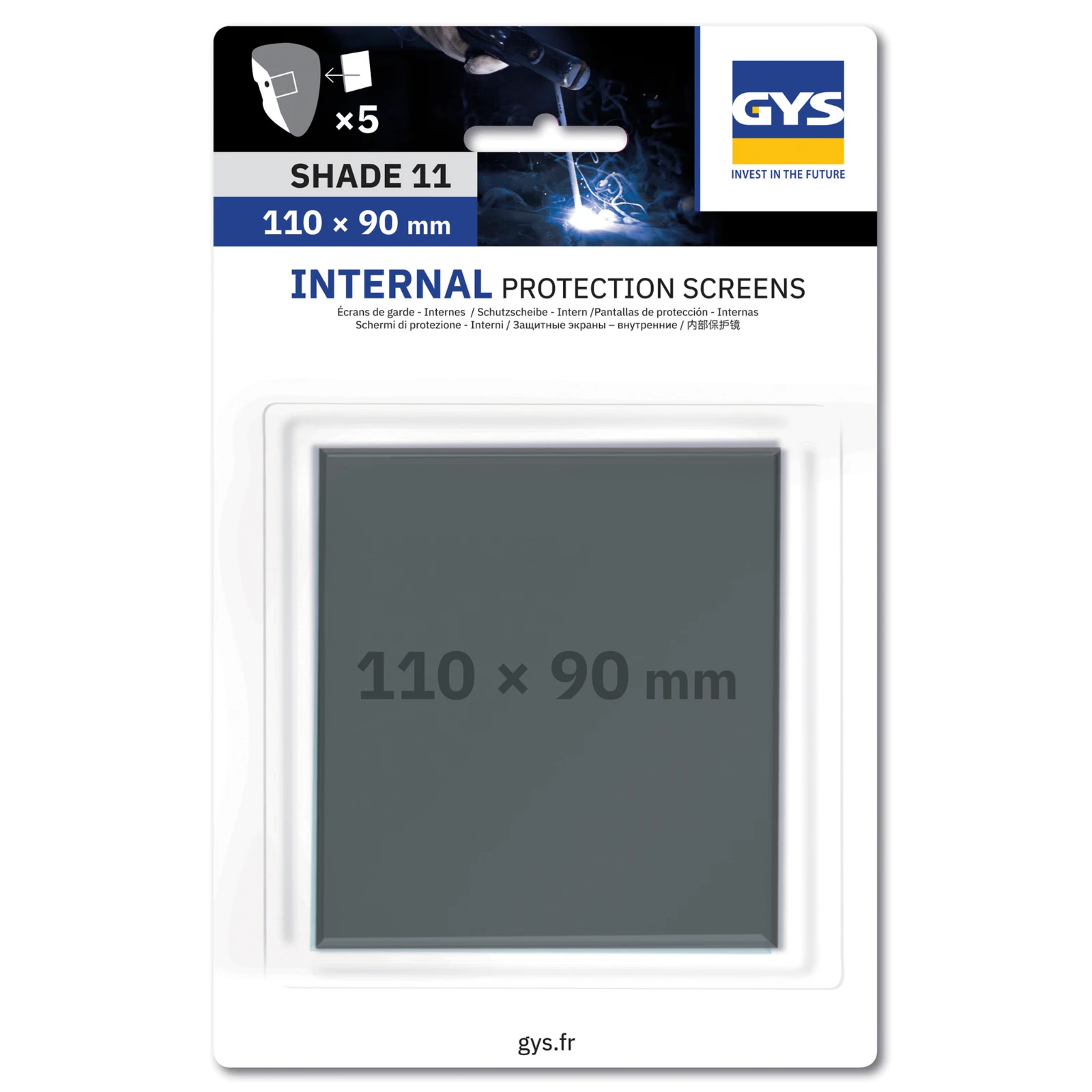 GYS Reserve lasglas int N11 90x110 FLIP-FLAP (5 stuks)