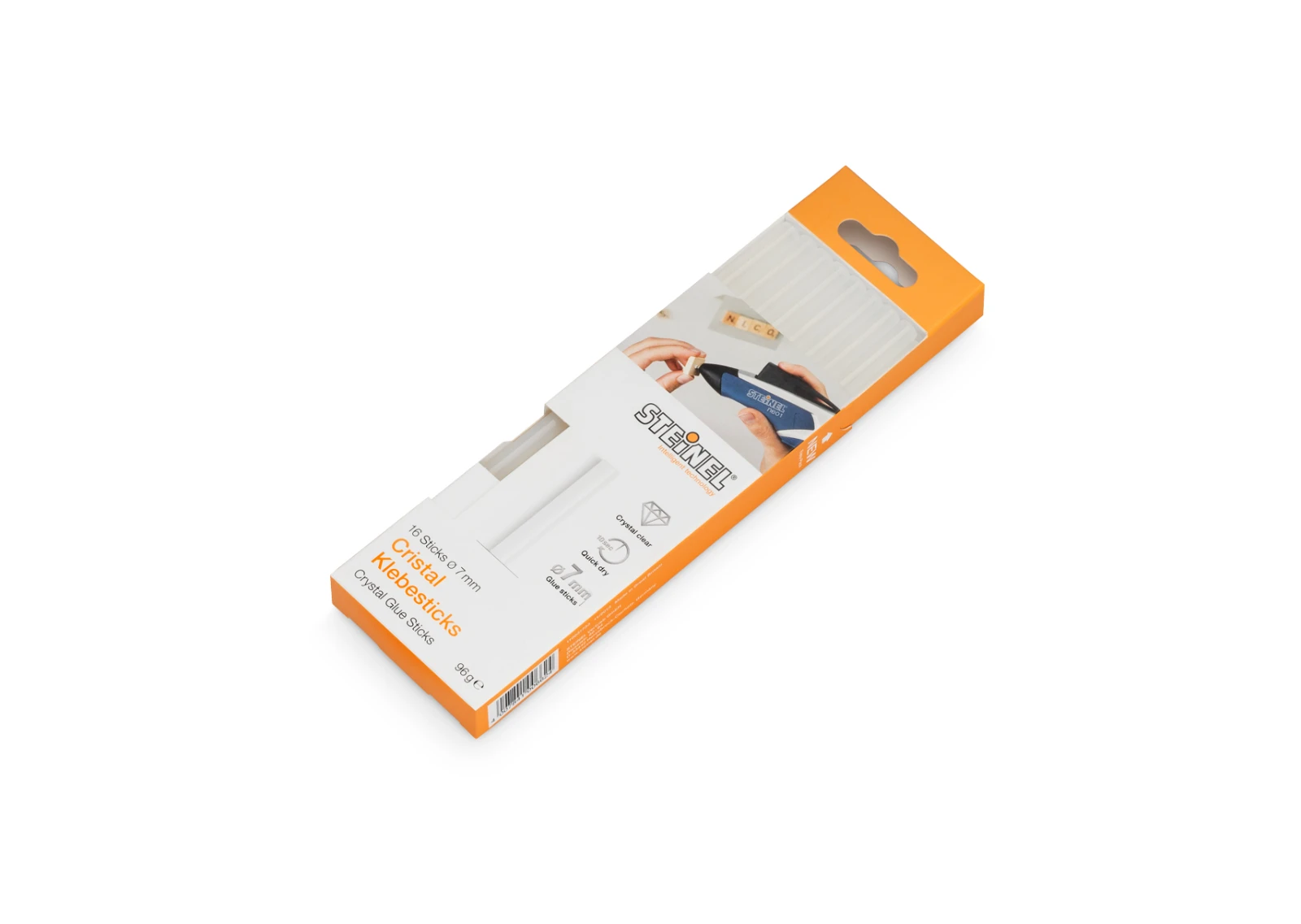 Steinel Lijmpatronen Cristal O7mm 96g (16 stuks)