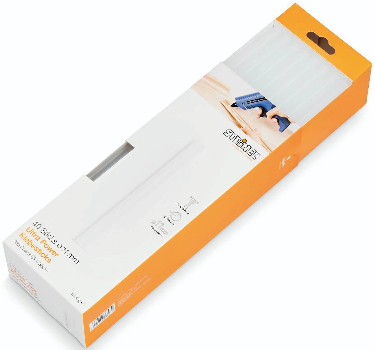 Steinel Lijmpatronen Ultra Power O11mm 1kg (40 stuks)