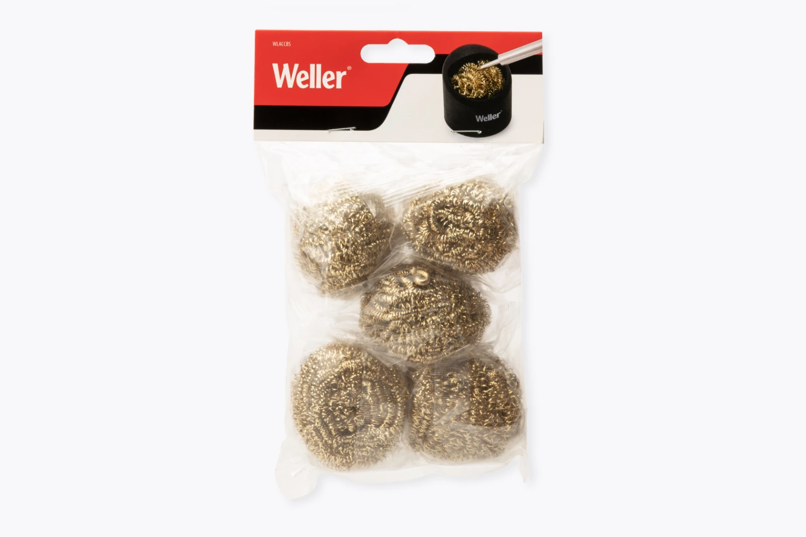 Weller Messingwol voor soldeerpunt (5 stuks)