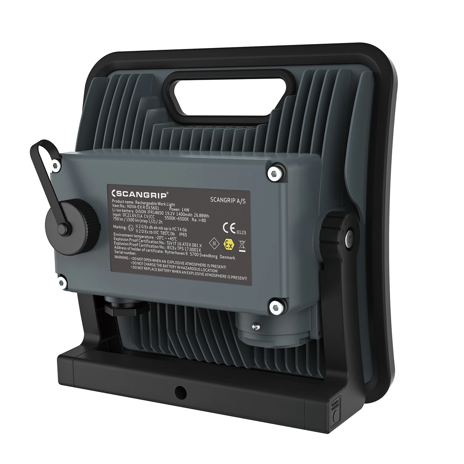 Scangrip Bouwlamp Nova-Ex R 4000lm