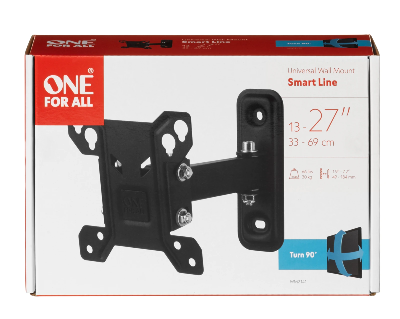 OFA TV Steun, Smart Turn 90, 13-27, 33-69cm,30kg