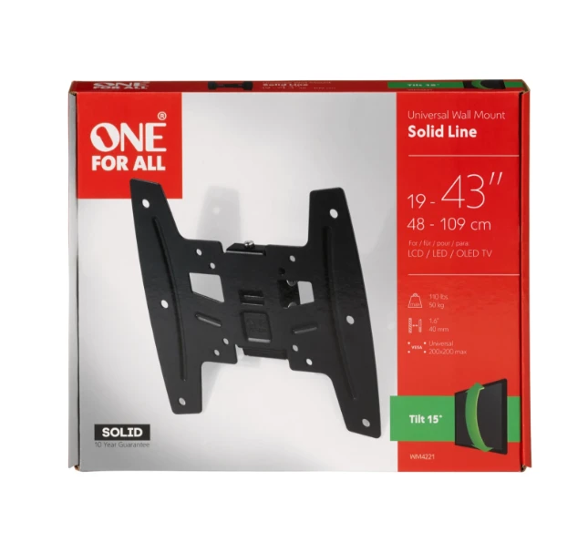 OFA TV Steun, Solid Tilt, 19-42, 42-107cm,50kg