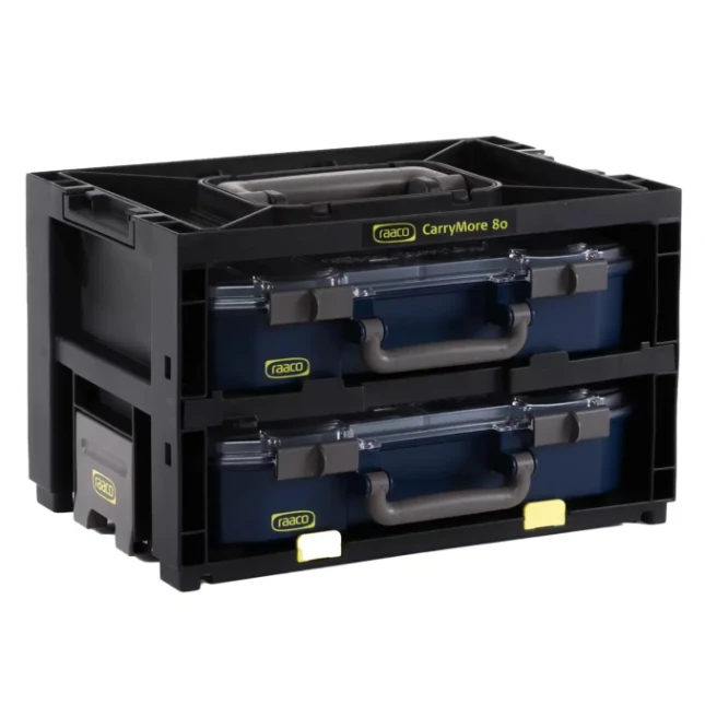 Raaco Opbergsysteem CarryMore 80 - met 2x CarryLite 80 4x8-9