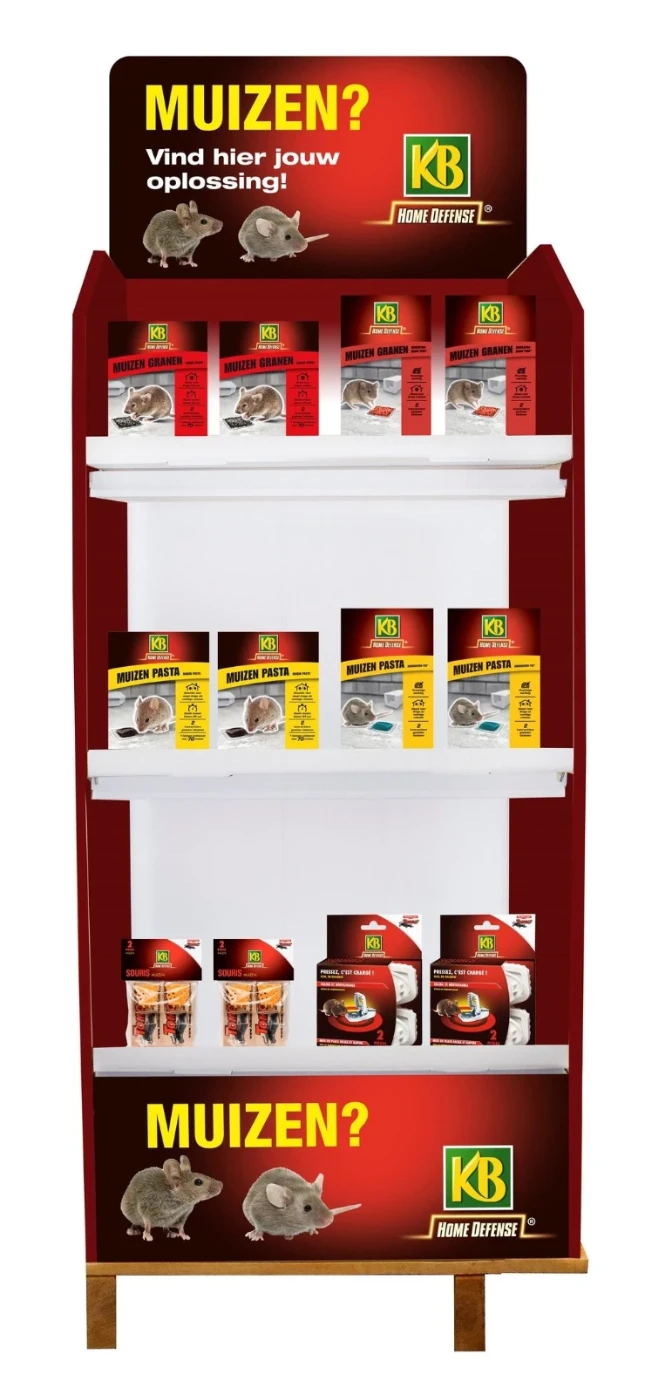 Home Defense Muizen Display 60x40cm