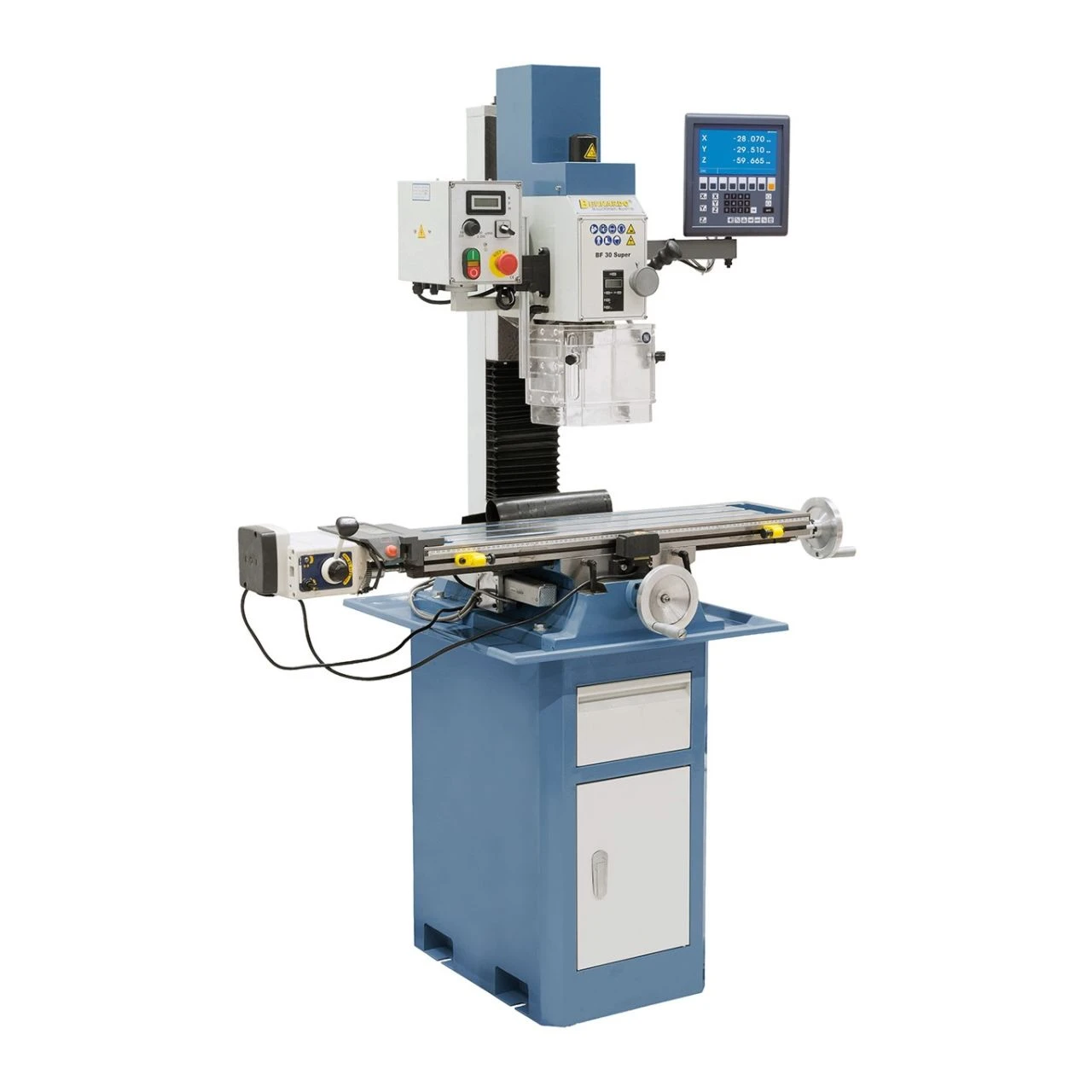 Bernardo Boor- & Freesmachine BF 30 Super + X-feed en Digitaal