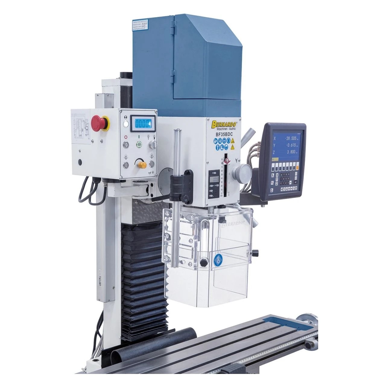 Bernardo Boor- & Freesmachine BF 35 BDC met voeding