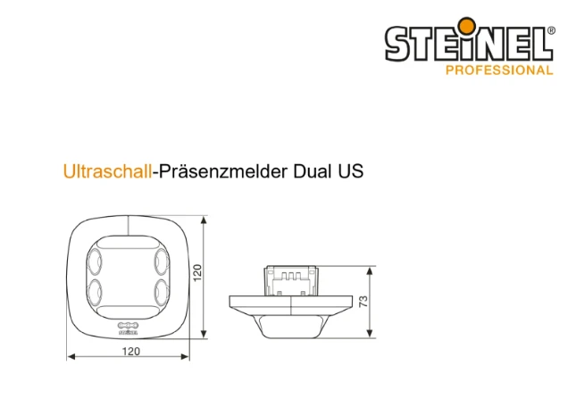Steinel Dét. de mouv Dual US COM1