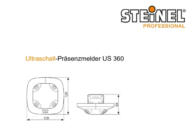 Steinel Dét. de présence US 360 COM1