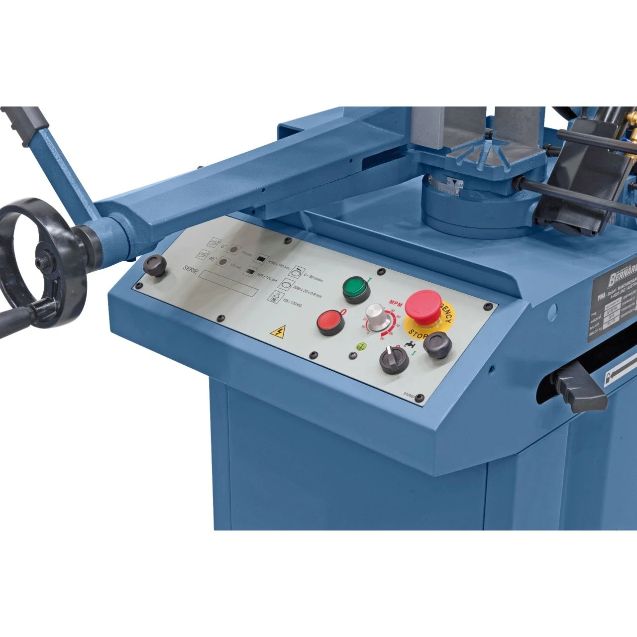 Bernardo Horizontale Bandzaagmachine HBS 210 Vario PRO 230V