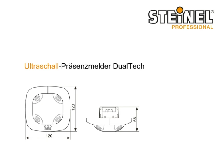 Steinel Dét. de présence DualTech COM1