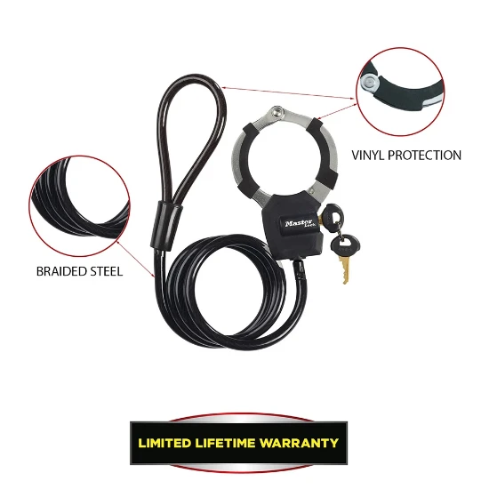 MasterLock Kabelslot Street Cuff 1m x O8mm
