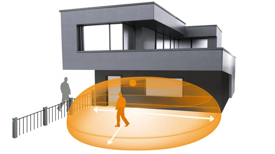 Steinel Dét. de présence IHF 3D BT COM1 noi