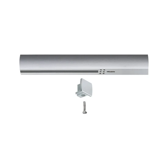 Paulmann URail Eindvoeding 1.000W chroom mat 161x18mm