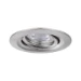Paulmann LED-inbouwlamp Nova Mini Coin zwenkbaar  staal O66mm 1-spot