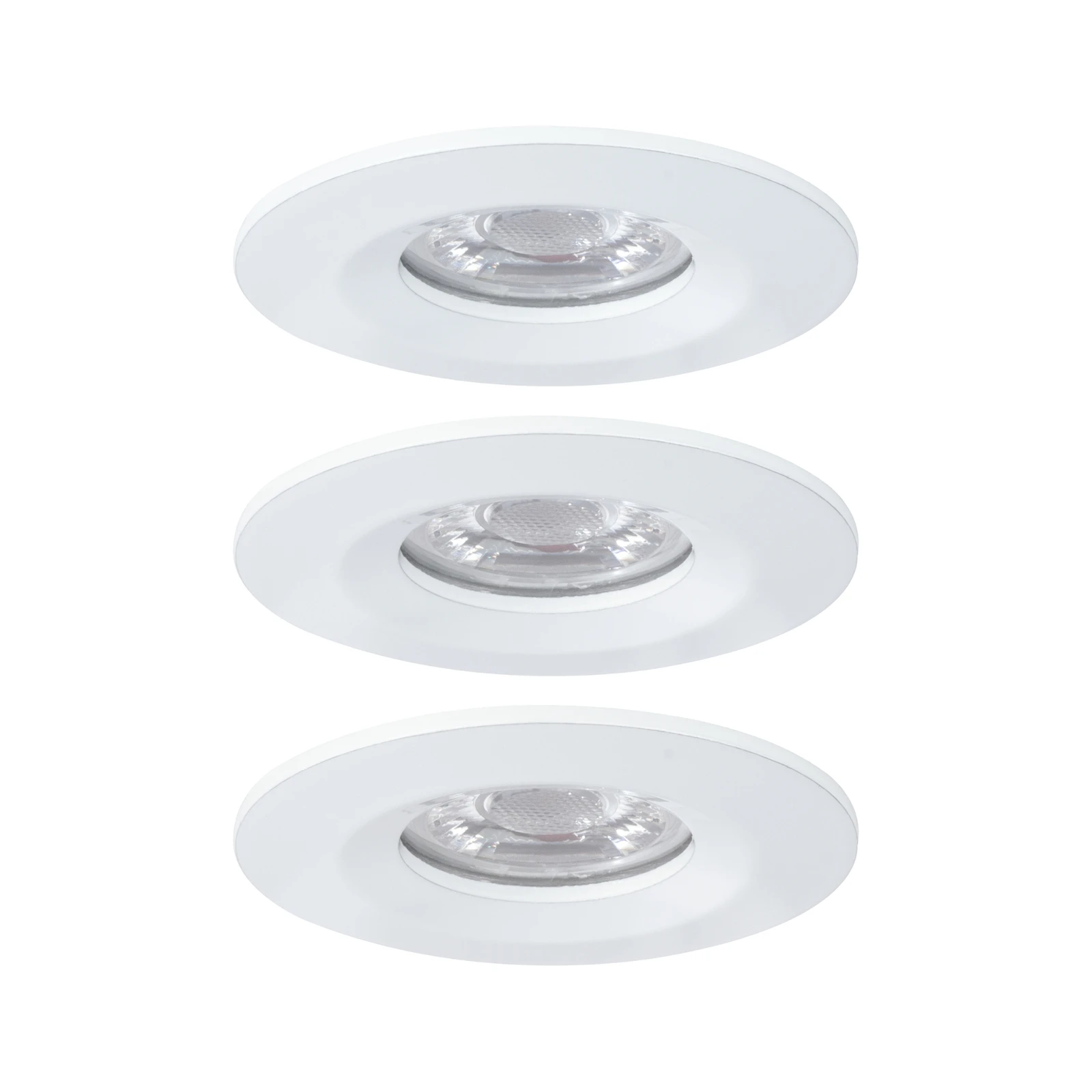 Paulmann LED-inbouwlamp Nova Mini Coin basisset wit O65mm - 3-spots