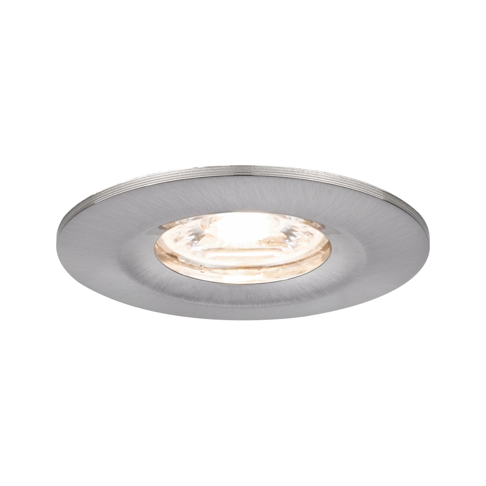 Paulmann LED-inbouwlamp Nova Mini Coin basisset Star staal O65mm