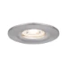 Paulmann LED-inbouwlamp Nova Mini Coin basisset Star staal O65mm
