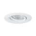 Paulmann LED-inbouwlamp Nova Mini Coin zwenkbaar wit O65mm 1-spot