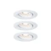 Paulmann LED-inbouwspot Nova mini O66 mm - 3-spots