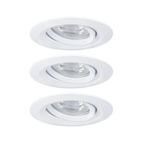Paulmann LED-inbouwspot Nova mini O66 mm - 3-spots