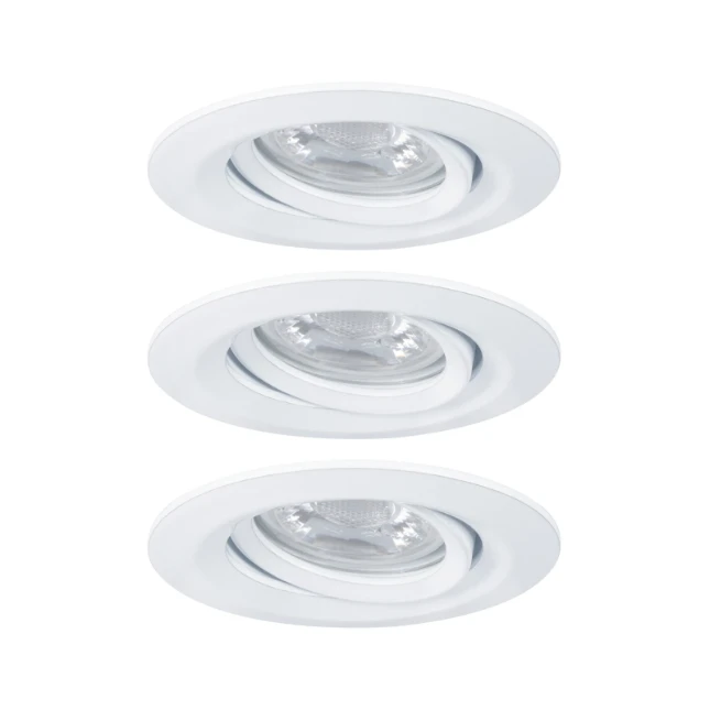 Paulmann LED-inbouwspot Nova mini O66 mm - 3-spots