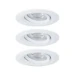 Paulmann LED-inbouwspot Nova mini O66 mm - 3-spots