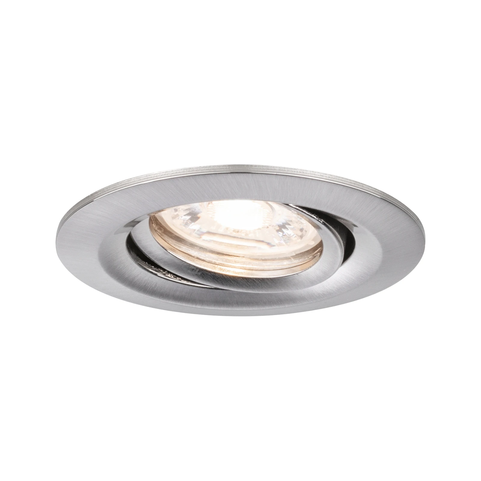 Paulmann LED-inbouwlamp Nova Mini Coin zwenkbaar  staal O66mm 1-spot